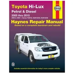 Toyota Hi-Lux (2005 thru 2015), Ratgeber von Haynes Publishing