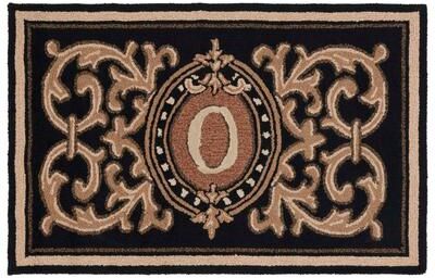 SAFAVIEH Handmade Monogram Bruneta Casual Rug
