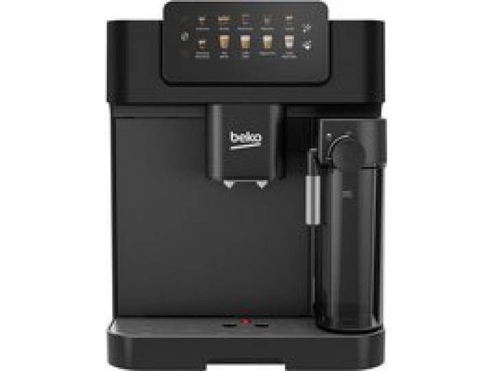 Machine à café automatique noire - BEKO - Espresso automatique - Cappuccino automatique - Moulin intégré