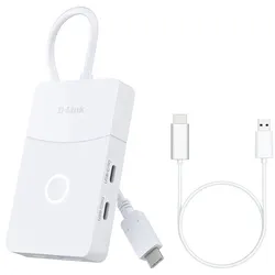 D-Link DUP-501, 5-in-1 USB-C-Hub