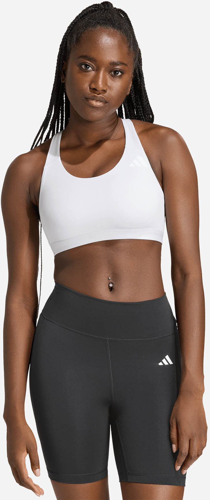 Adidas Optime Essentials Workout W - Bra Training - Donna - Lilla XS