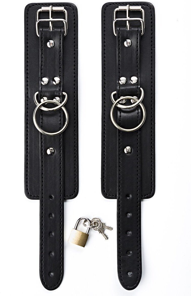 Menottes Grey Velvet 13905 Noir