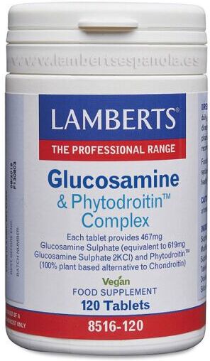 Lamberts Glucosamine and Phytodroitin 120 Tablets 120