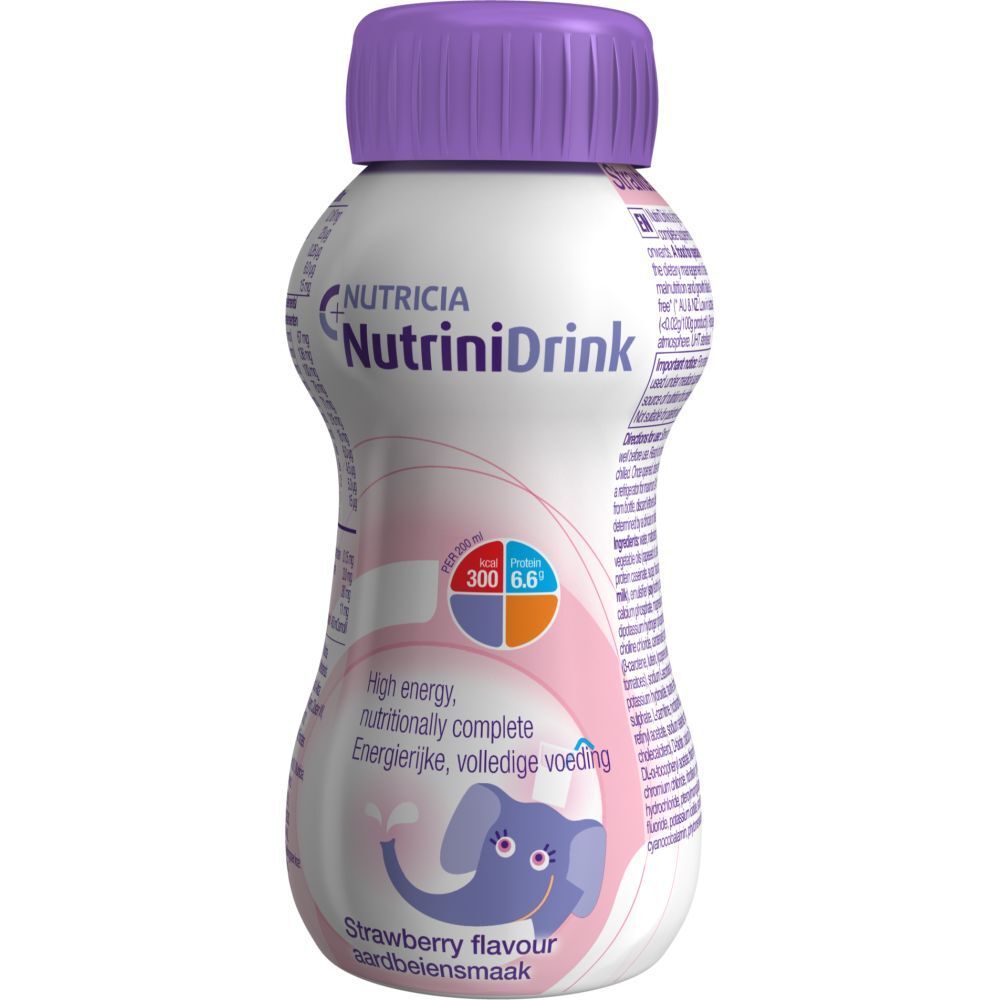 Nutrinidrink Erdbeere 200 ml Flüssigkeit