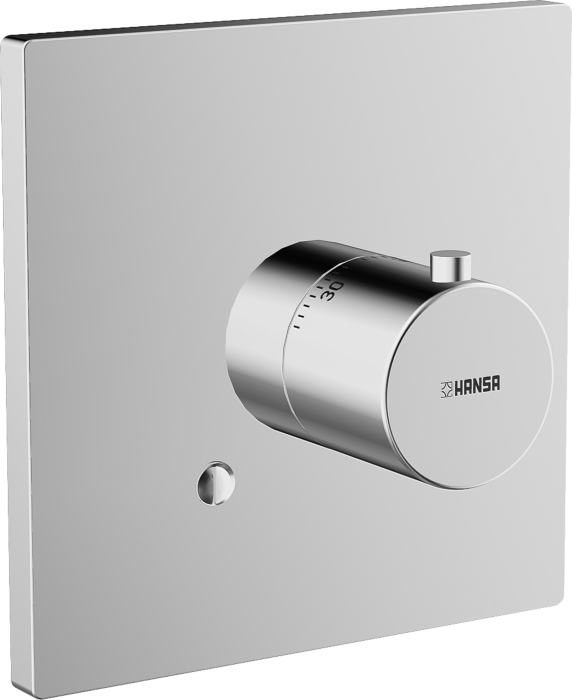 Brausethermostat Hansaliving 51129172 chrom, ohne Mengenregulierung