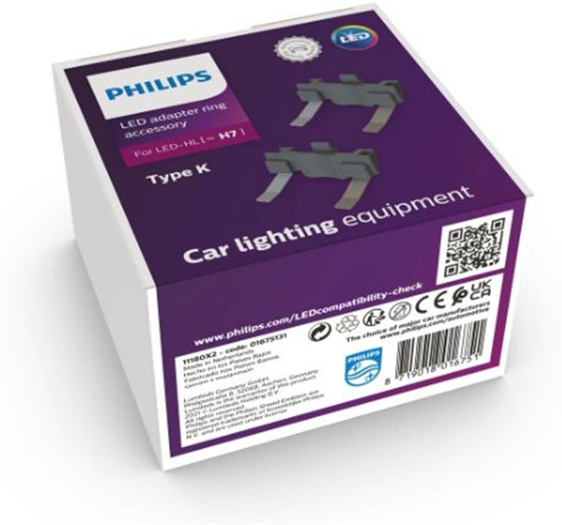 Anel adaptador tipo Philips k (2pcs)