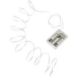 Konstsmide Weihnachtsbeleuchtung  Micro LED Lichterkette  40 warmweiße Dioden GL440