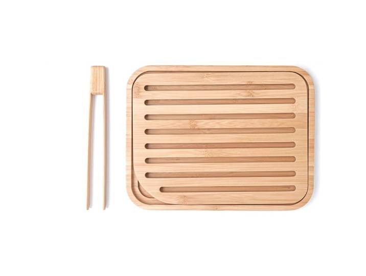 Diverse Brotteller Pebbly Natural Bambus B 26 T 20 cm - Brotteller