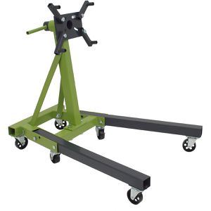 Trutzholm Motorständer 38640, rollbar, mit 4 Aufnahmepunkten, in 6 Positionen arretierbar, 360° drehbar, Tragkraft 900 kg