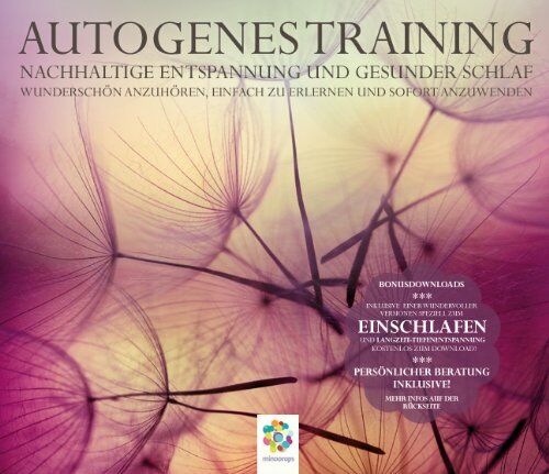 minddrops - AUTOGENES TRAINING * Nachhaltige Entspannung und gesunder Schlaf - Preis vom 09.10.2026 07:28:09 h