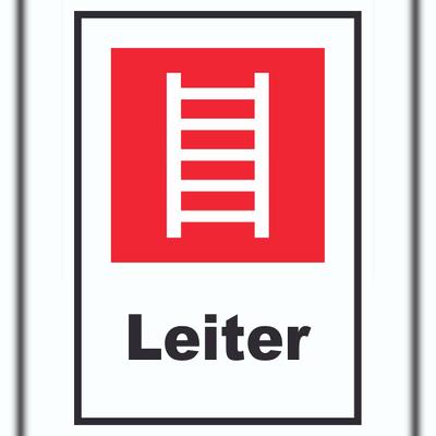 HB-Druck Leiter Schild A3 (297x420mm)