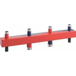 Sinus Unterverteiler 80/60 200er 3 HK Set mit Isolierung und Wandkonsolen