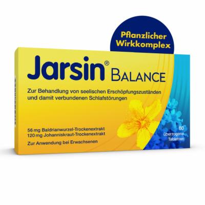 MCM KLOSTERFRAU Vertr. GmbH JARSIN Balance 56 mg/120 mg überzogene Tab. 60 St 05500138