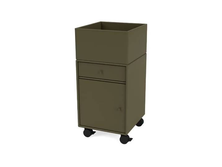 Montana Meuble de rangement à roulettes Runner oregano 139