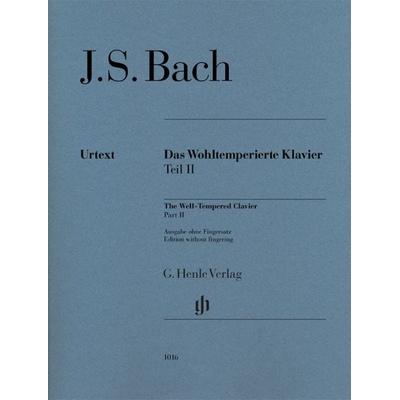 Johann Sebastian Bach - Das Wohltemperierte Klavier Teil II BWV 870-893 -