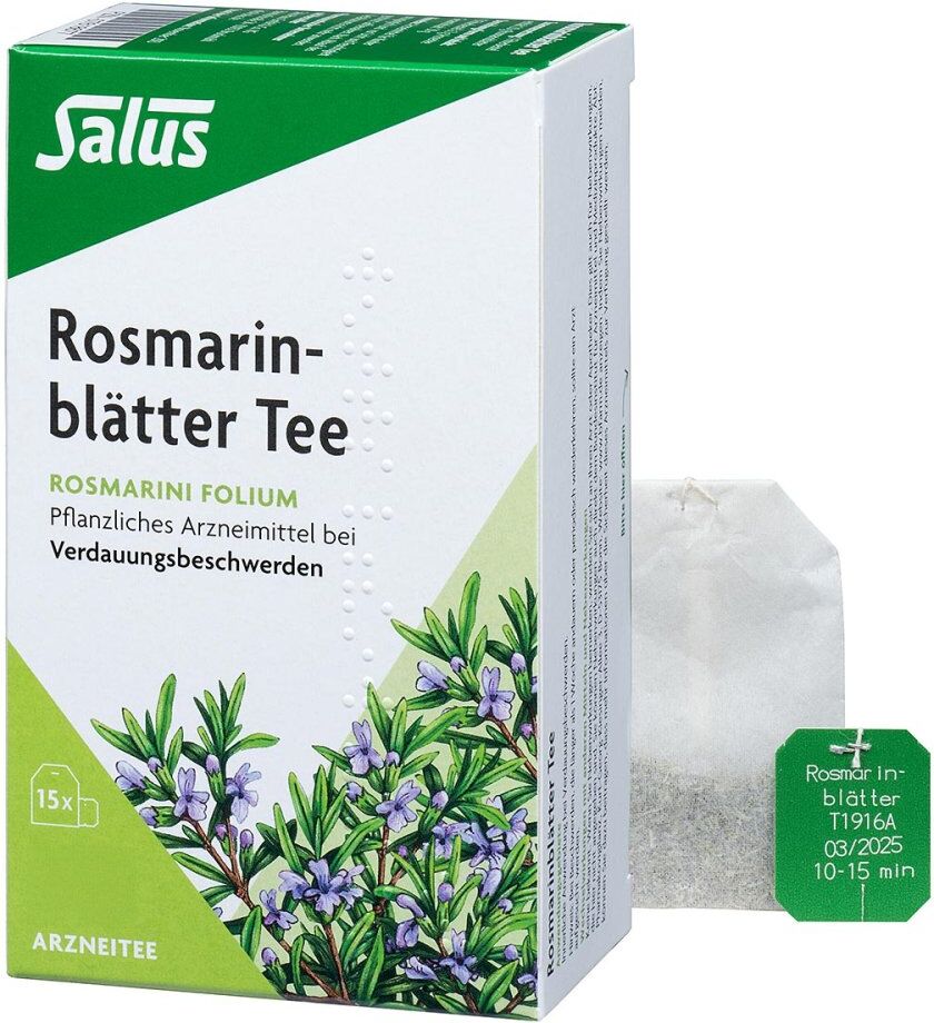 Rosmarinblätter Tee Salus 15stk