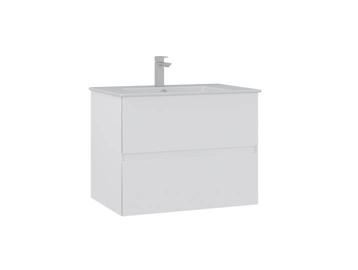Meuble Vasque Nest 71 v2 - 71 x 51 x 55 cm - Matte White