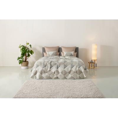 Tagesdecke OTTO HOME "Maris", beige, B:140cm L:210cm, Baumwolle, Polyester, Tagesdecken, Tagesdecke im Landhausstil, für Kinder und Erwachsene