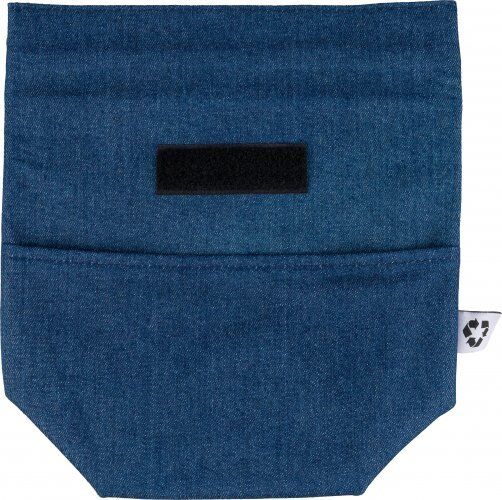 Borsa termica roll-top in denim riciclato mira Personalizzate o neutre