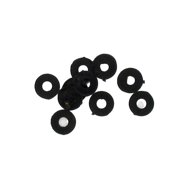 1Tek Origine Sachet de 10 rondelles en nylon 6 mm pour vis de capotage moteur cyclo
