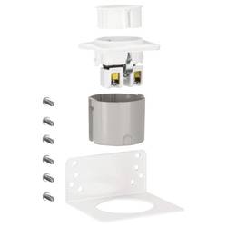Hager VZ00APZ Hager VZ00APZ Steckdose Schuko universal m.Haltewinkel f.APZ m.Euroadapter Steckdose 16 A 1 St.