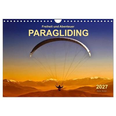 Freiheit und Abenteuer - Paragliding (Wandkalender 2027 DIN A4 quer), CALVENDO Monatskalender
