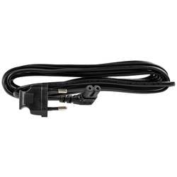 AS Schwabe 70883 Strom Netzkabel Schwarz 3 m