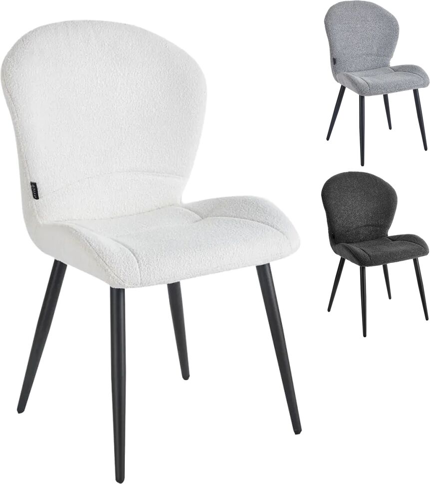 Tuttoperlestetica Sedia Poltroncina Imbottita per Centro Estetico, Salone di Bellezza e Reception NERO