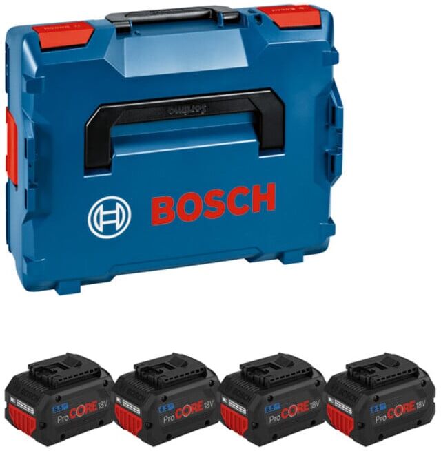 Pack de batteries BOSCH 4x ProCORE18V 5,5Ah (1600A02A2U)