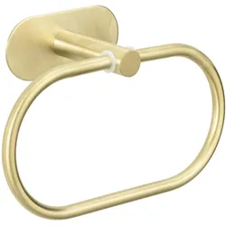 Handtuchhalter in Goldfarben