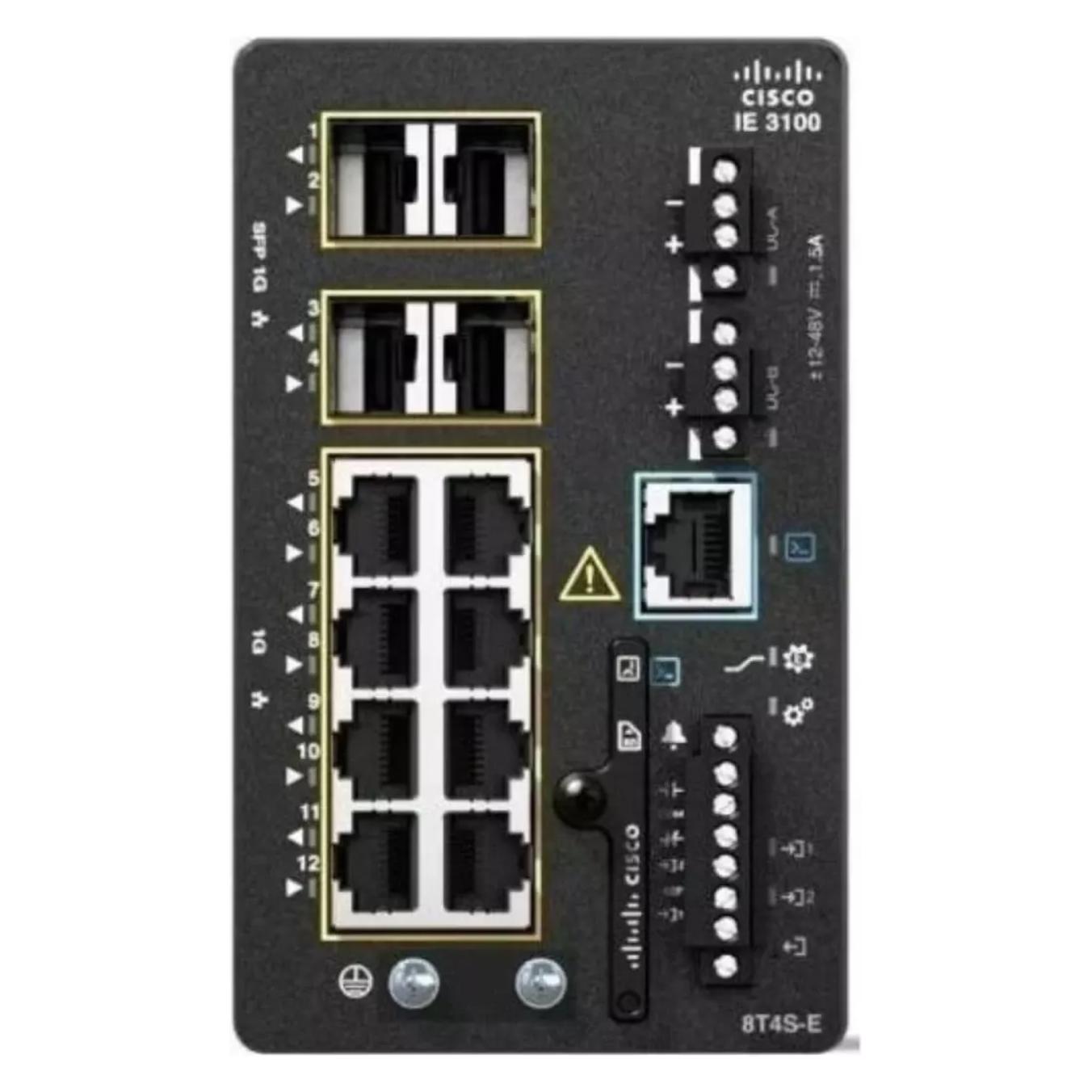 Cisco Ie3100 W/8ge Copper 4ge Sfpfixed Sysnetwork Essentials (12 Ports) (IE-3100-8T4S-E)