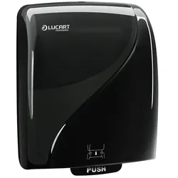 Handtuchrollenspender Identity Autocut schwarz Mit automatischem Schnitt für Identity Handtuchrollen