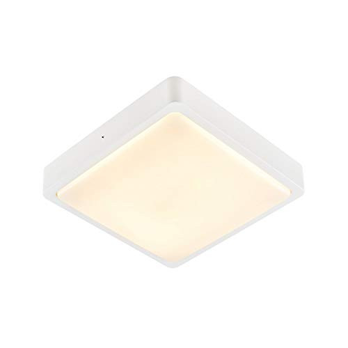 SLV AINOS SQUARE LED wand- en plafondopbouwarmatuur, wit, 17 W, 1300 lm, IP65