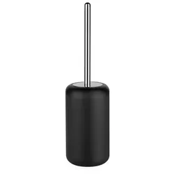 Gessi Goccia Toilettenbürstengarnitur Standversion, Behälter aus GRES, schwarz, 38044079, Farbe: Weiß CN