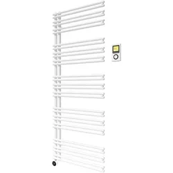 Purmo Figuresse Gate E Elektro-Badheizkörper FHZM015106000N0 BH 1514 mm, BL 600 mm, 600 W, RAL 9016