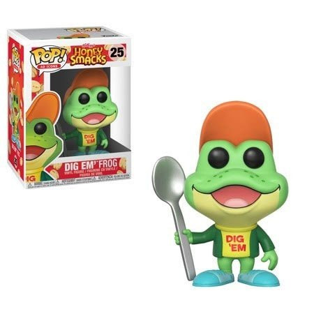 Pop Dig Em Frog vinyl figuur