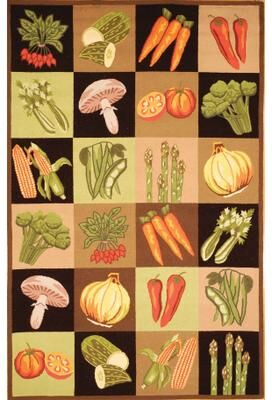 SAFAVIEH Hand-hooked Vintage Poster Daciana Novelty Wool Rug