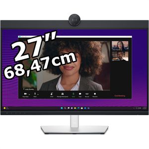 Dell Monitor P2724DEB Videokonferenz, 27 Zoll, WQHD 2560 x 1440 Pixel, 5 ms, 60 Hz