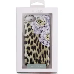 Puro Glam Cover Kiss Leopard für Apple iPhone 7/8/SE 2020