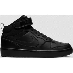 Nike Court Borough Mid 2 BigSneaker Kinder - black/black-black -