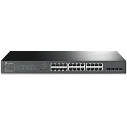 TP-Link JetStream TL-SG2428P 28-Port-Gigabit-Smart-PoE-Switch mit 4 SFP-Slots