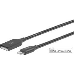eSTUFF USB-Ladekabel USB 2.0 0.5 m Grau ES601065