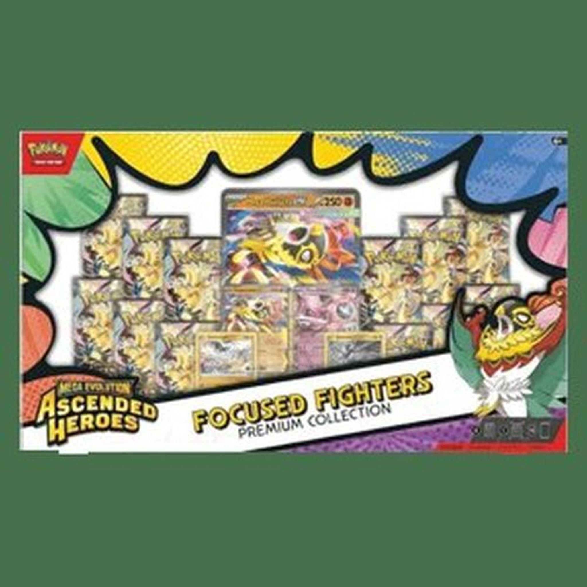 Pokemon Ascended Heroes Focused Fighters Premium Collection