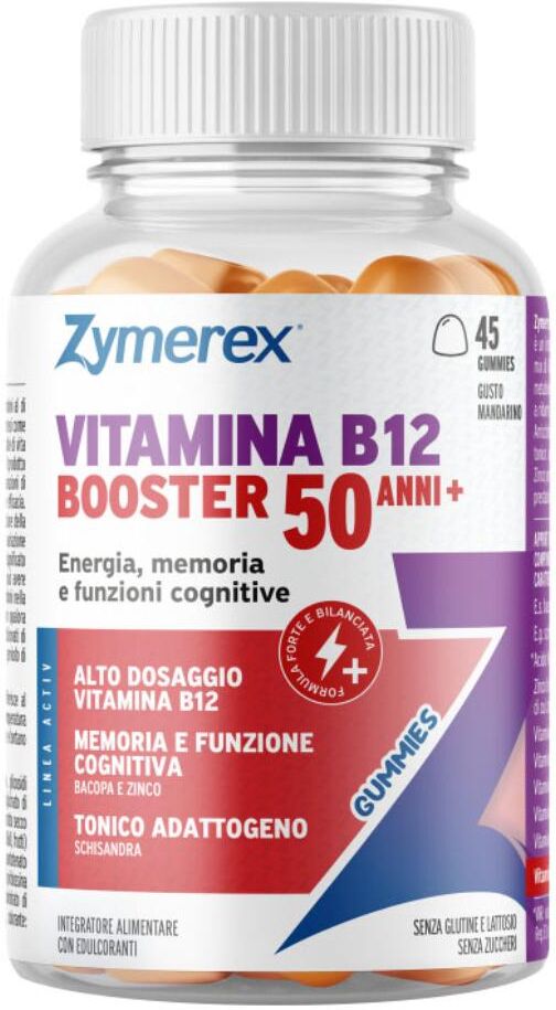 WILCO FARMA Srl SU Zymerex VITAMINA B12 BOOSTER, 45 Gummies