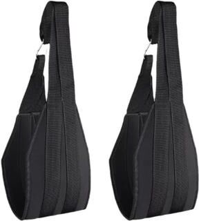 Market Central Heavy Duty Suspension Trainer AB Sling Straps For Home Gym Pull Up Workouts 2pcs