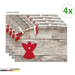 CoverYourDesk, Tischset, Tischset Roter Engel