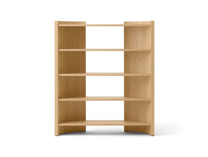 Audo Copenhagen Crescent Regal Unbehandelte Eiche, 150x173 cm