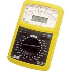 Chauvin Arnoux C.A 5011 Hand-Multimeter analog, digital mit Bildschirmhintergrundbeleuchtung, Durchgangsprüfung CAT IV 600 V, CAT III 1000 V Anzeige (Counts): P01196311E