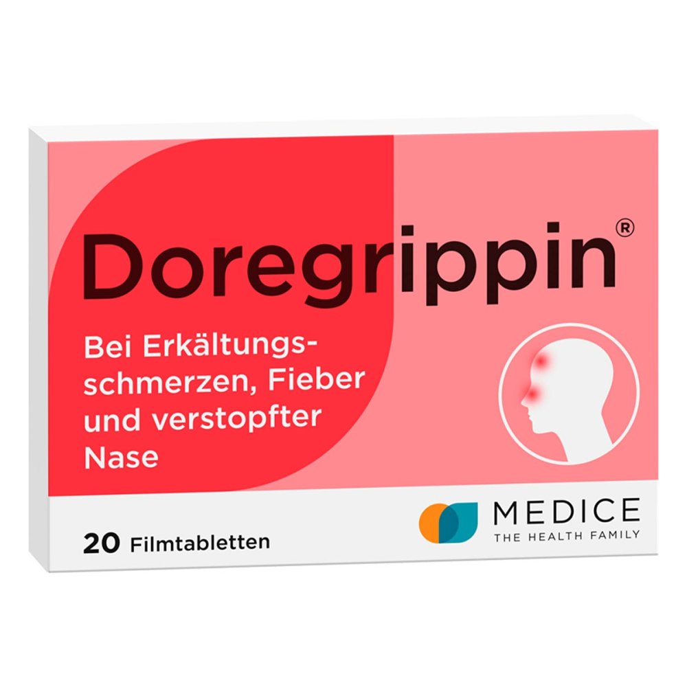 MEDICE Arzneimittel Pütter GmbH&Co.KG Doregrippin Tabletten bei Erkältungsschmerzen 04587812