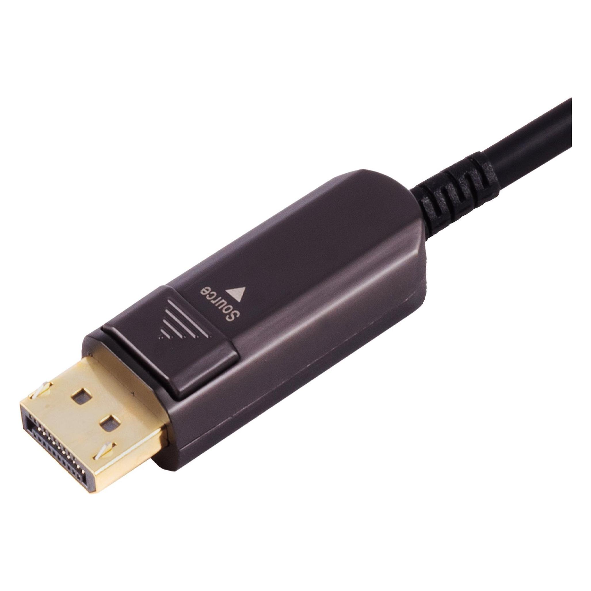 Shiverpeaks S/CONN maximum connectivity Optisches Displayport Kabel, 8K, 15,0m (15 m) (30-15085)